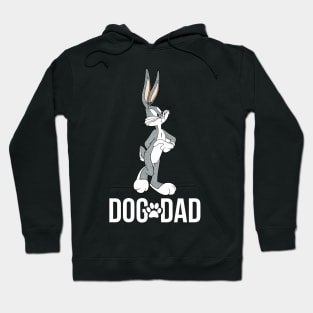 dog dad bunny Hoodie